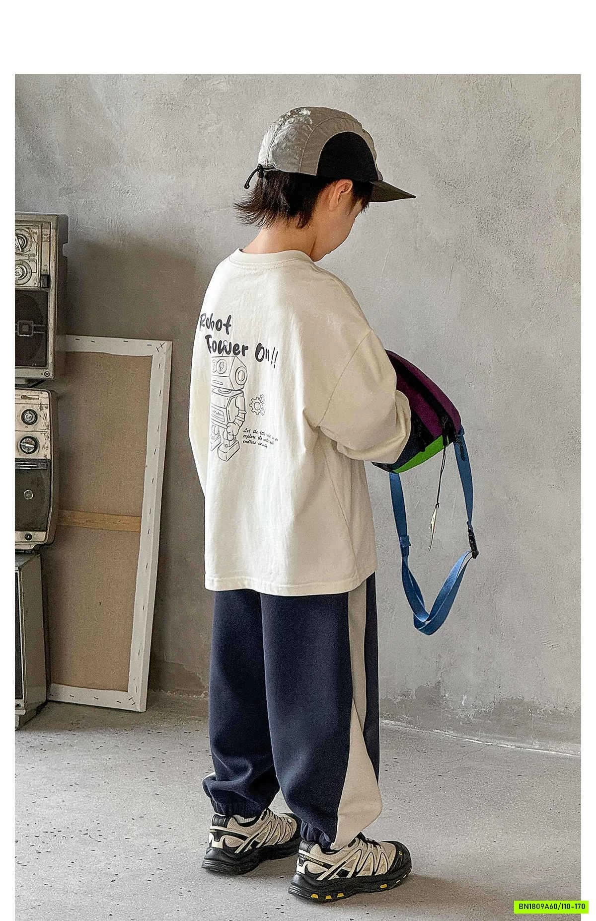 ÁO THUN BÉ TRAI IN CHỮ LƯNG