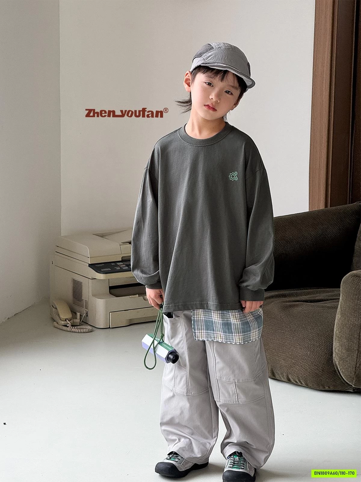 ÁO THUN BÉ TRAI IN CHỮ LƯNG