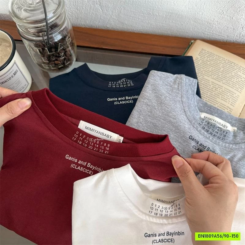 ÁO THUN IN CHỮ NHỎ MMY