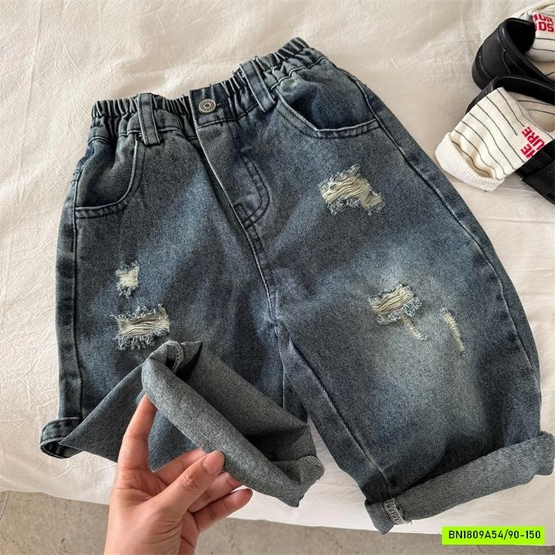 JEANS BAGGY RÁCH GỐI MMY