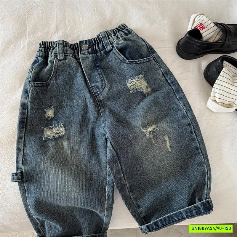 JEANS BAGGY RÁCH GỐI MMY