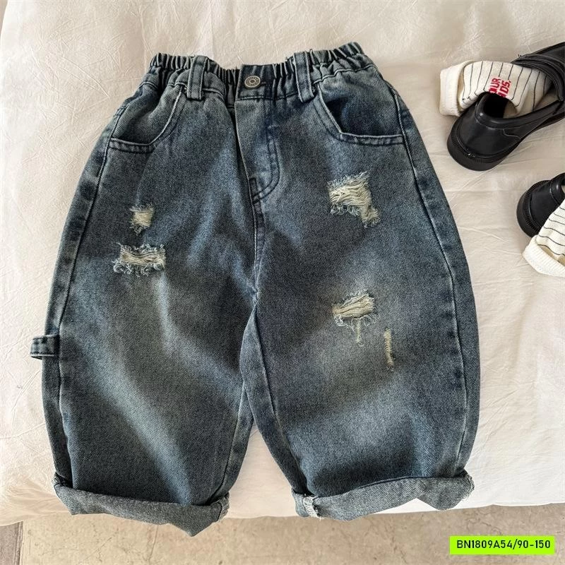 JEANS BAGGY RÁCH GỐI MMY