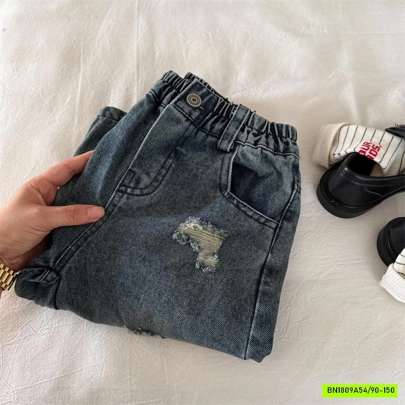 JEANS BAGGY RÁCH GỐI MMY