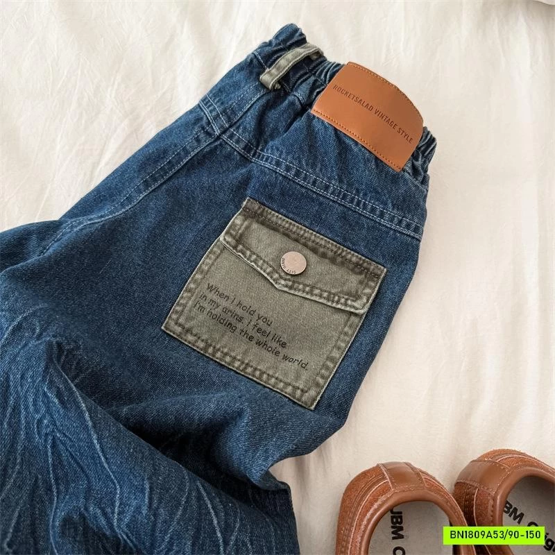 JEANS BAGGY TÚI SAU MMY