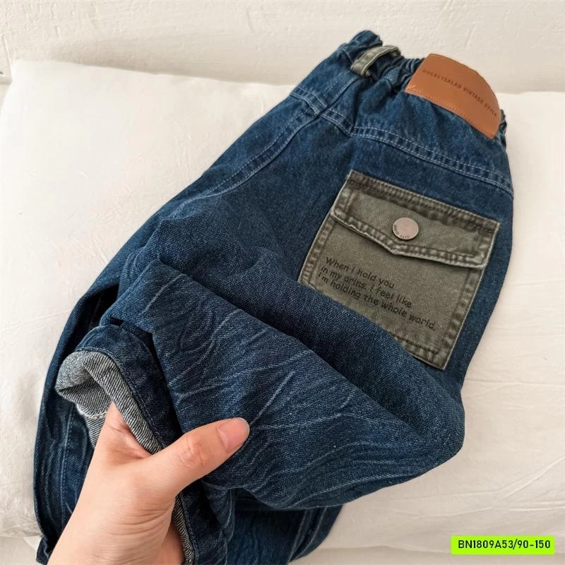 JEANS BAGGY TÚI SAU MMY