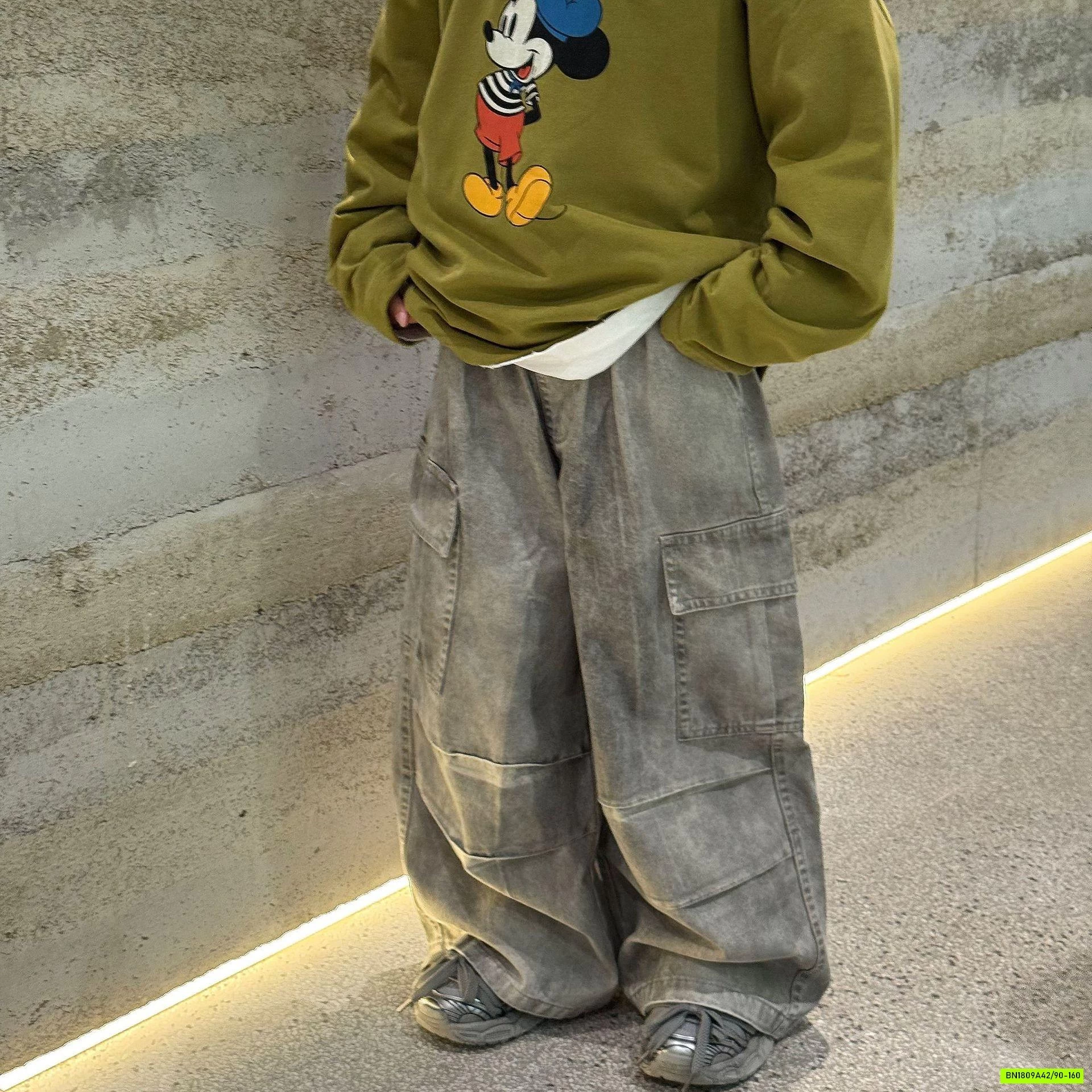 JEANS SUÔNG LOANG MÀU TÚI HỘP