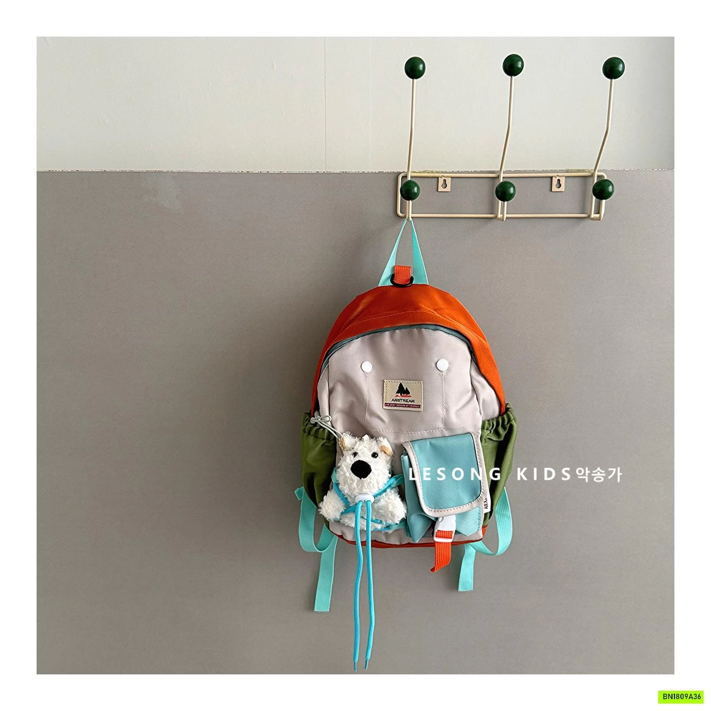 BALO PHỐI MÀU KÈM GẤU BÔNG