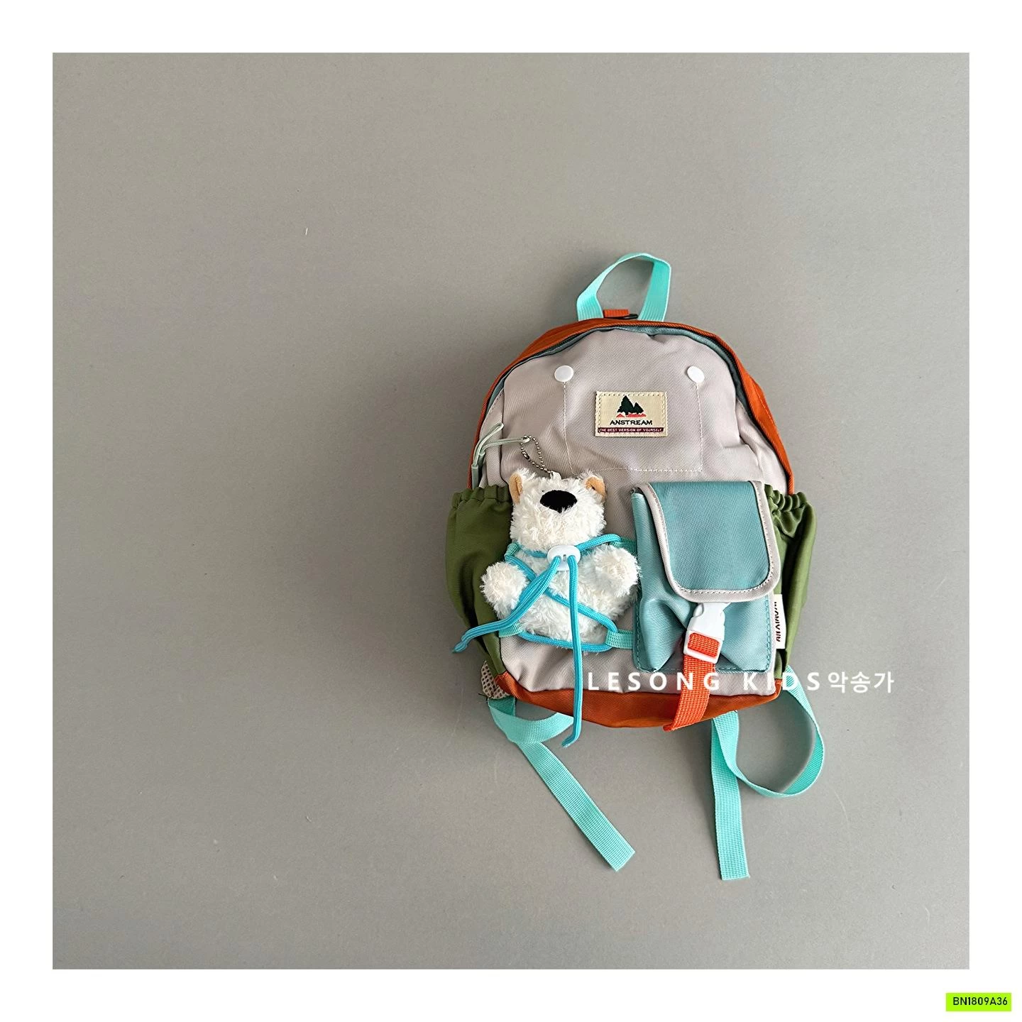 BALO PHỐI MÀU KÈM GẤU BÔNG