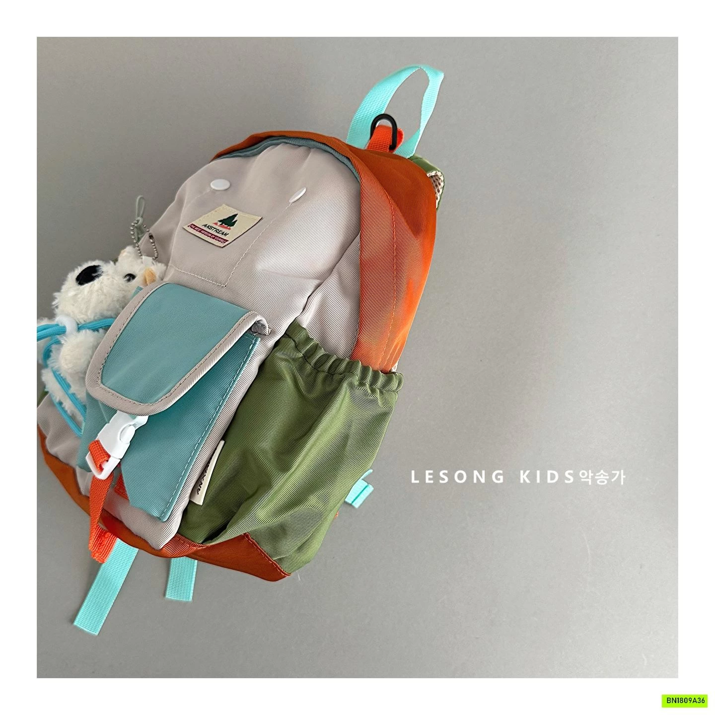 BALO PHỐI MÀU KÈM GẤU BÔNG