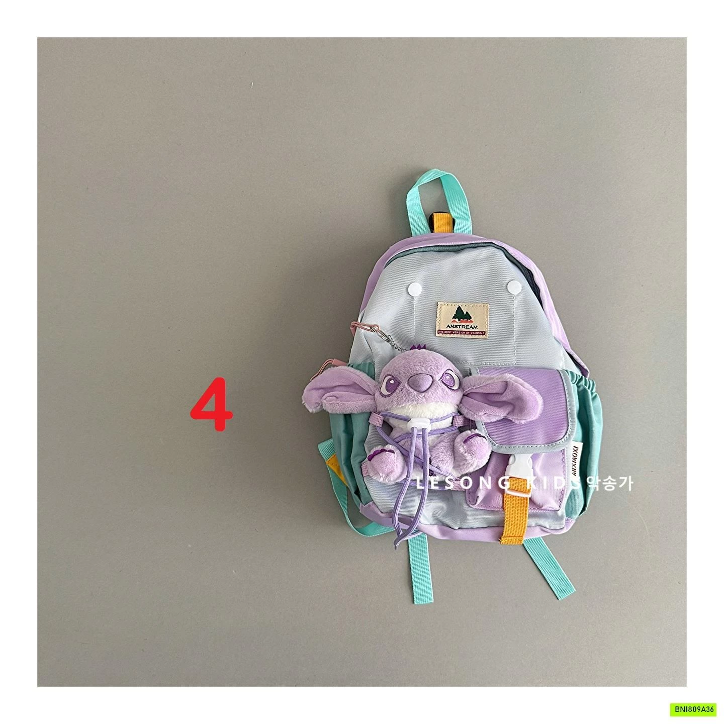 BALO PHỐI MÀU KÈM GẤU BÔNG