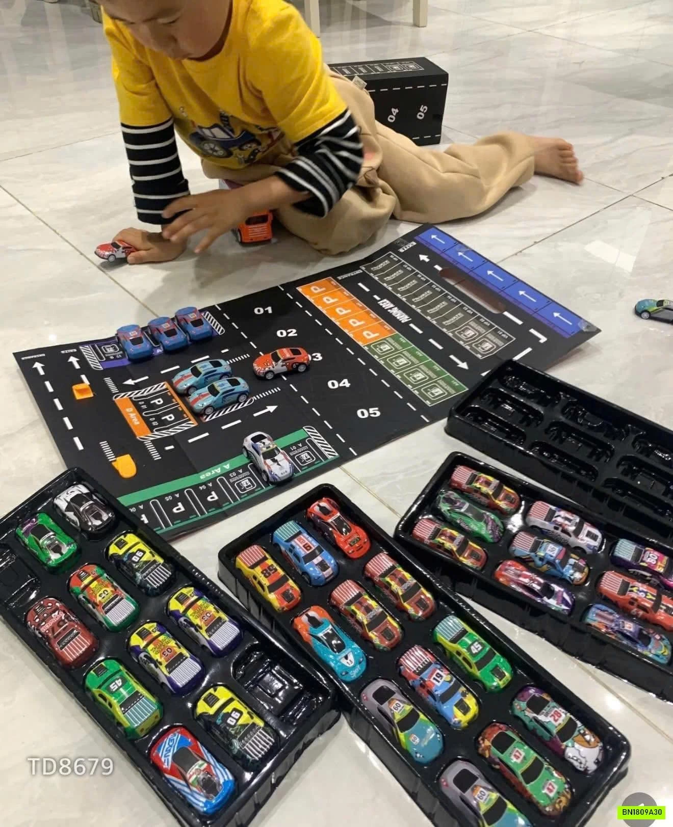 BOX 48 Ô TÔ ĐỒ CHƠI CHO BÉ