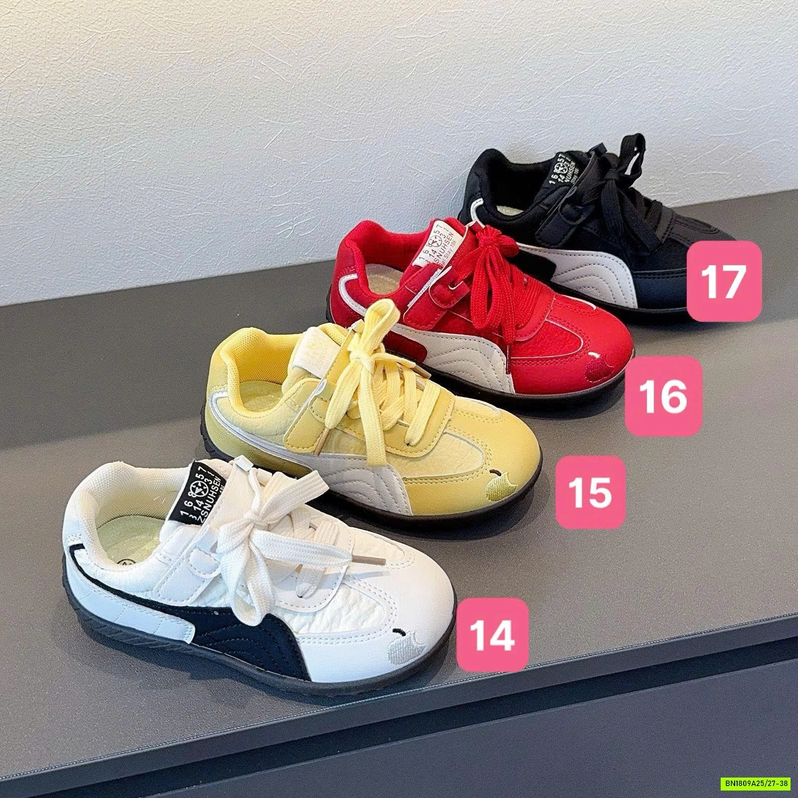 BST GIÀY THỂ THAO PHỐI SỌC CAO CẤP