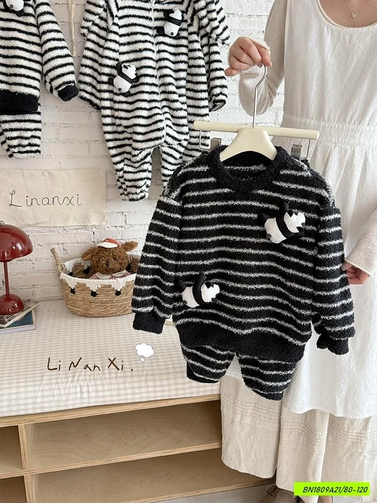 BỘ NGỦ LÔNG GẤU PANDA LINANXI