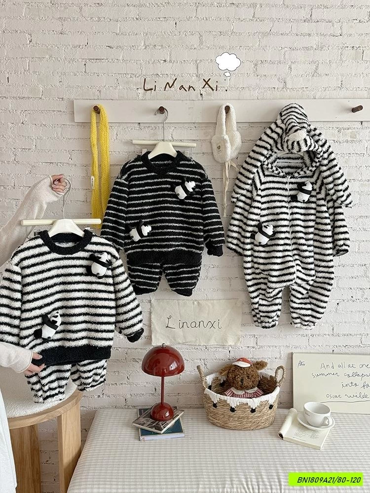 BỘ NGỦ LÔNG GẤU PANDA LINANXI