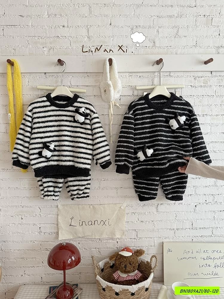 BỘ NGỦ LÔNG GẤU PANDA LINANXI