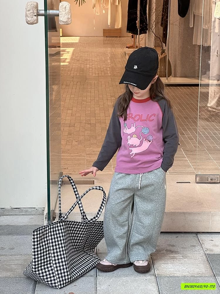 ÁO THUN IN HÌNH PHỐI MÀU TAY 25G062 AMBB