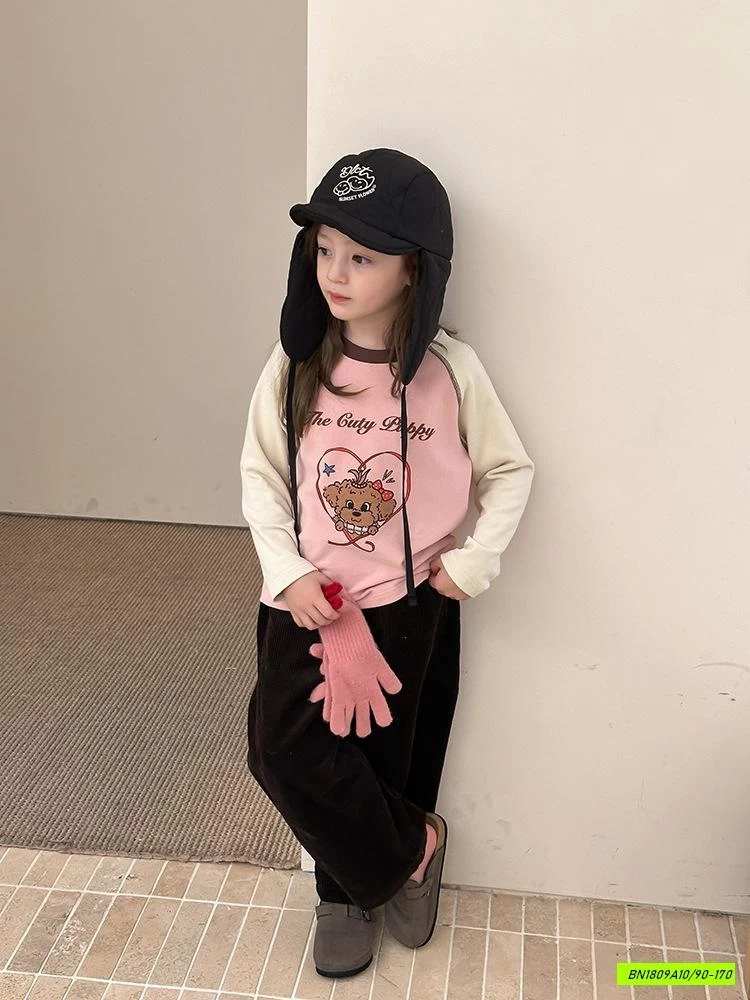 ÁO THUN IN HÌNH PHỐI MÀU TAY 25G062 AMBB