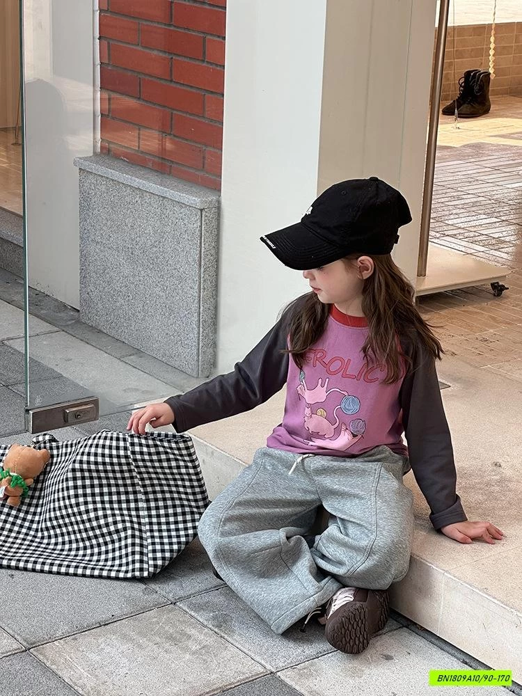 ÁO THUN IN HÌNH PHỐI MÀU TAY 25G062 AMBB