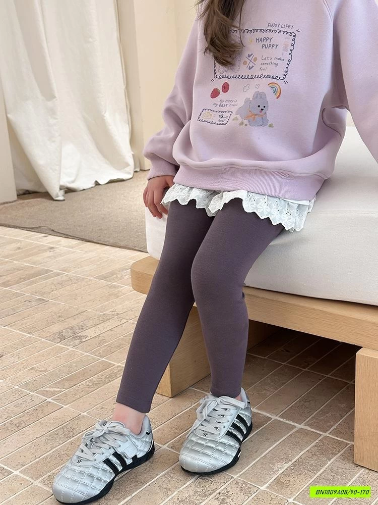 LEGGING NỈ TRƠN MÀU 25G044 AMBB