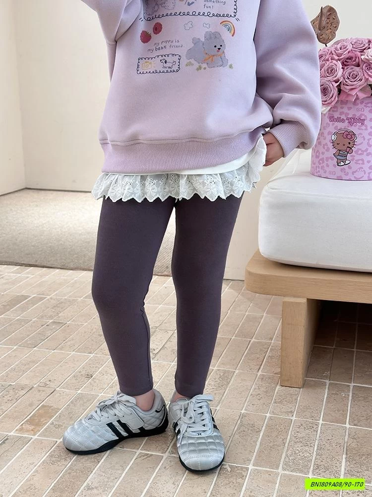 LEGGING NỈ TRƠN MÀU 25G044 AMBB