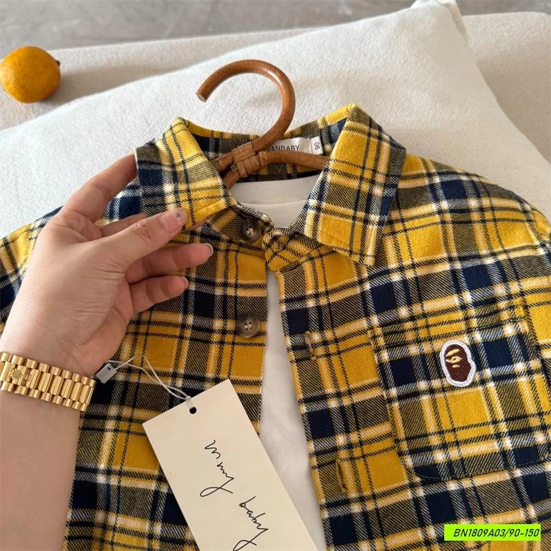 SƠ MI ARO VÀNG TÚI NGỰC MMY