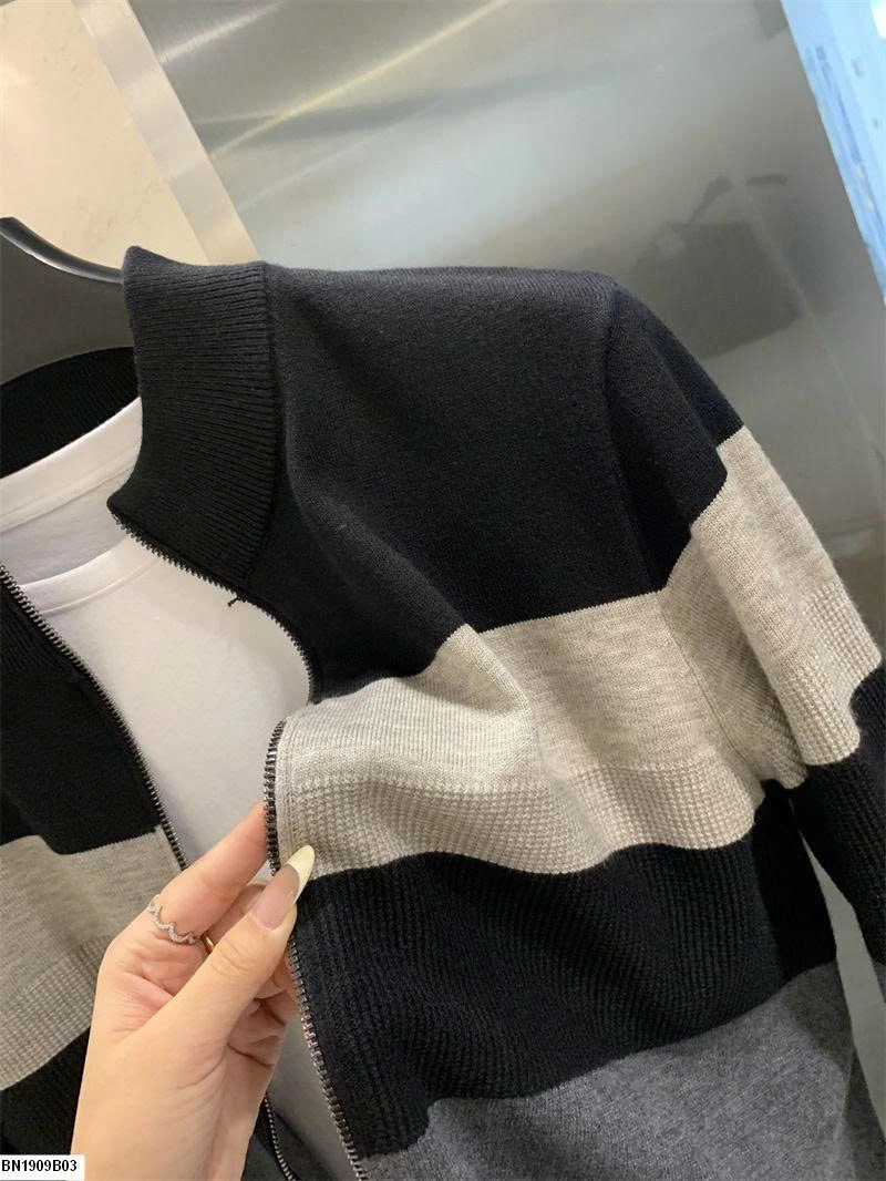 ÁO KHOÁC LEN NAM KÉO KHÓA