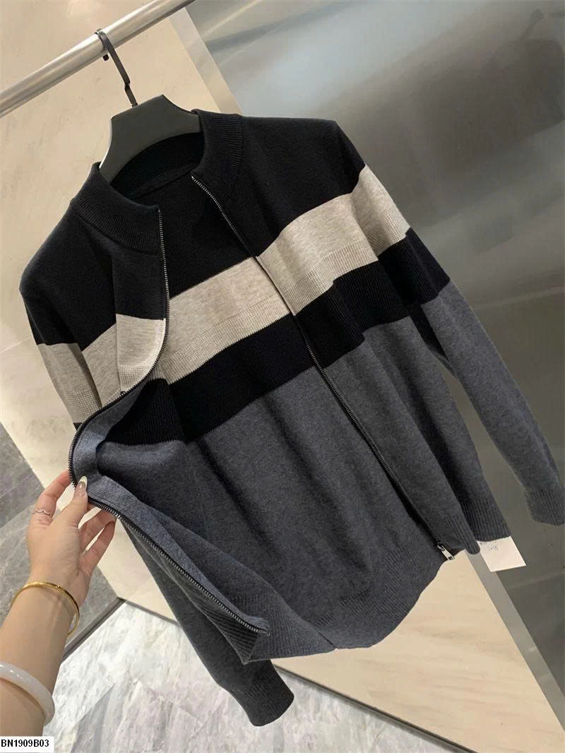 ÁO KHOÁC LEN NAM KÉO KHÓA