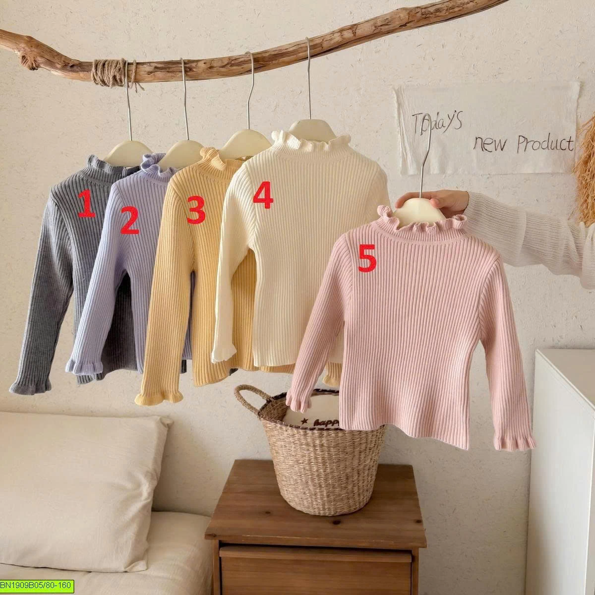 ÁO GIỮ NHIỆT CỔ BÈO CHO BÉ