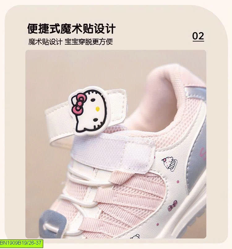 GIÀY THỂ THAO HELLO KITTY XINH XẮN CHO BÉ GÁI