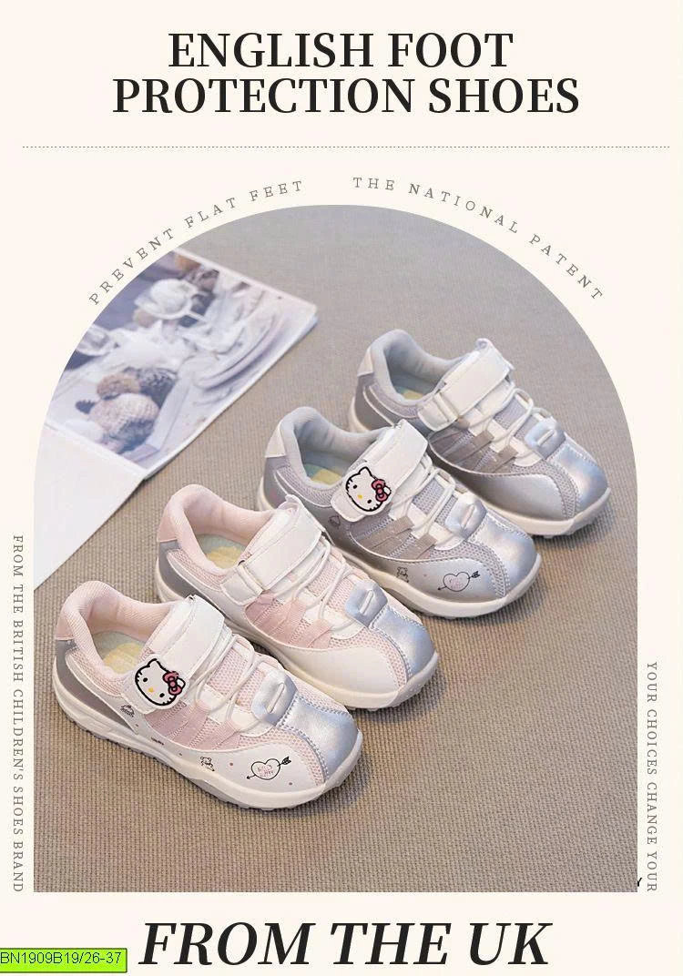 GIÀY THỂ THAO HELLO KITTY XINH XẮN CHO BÉ GÁI