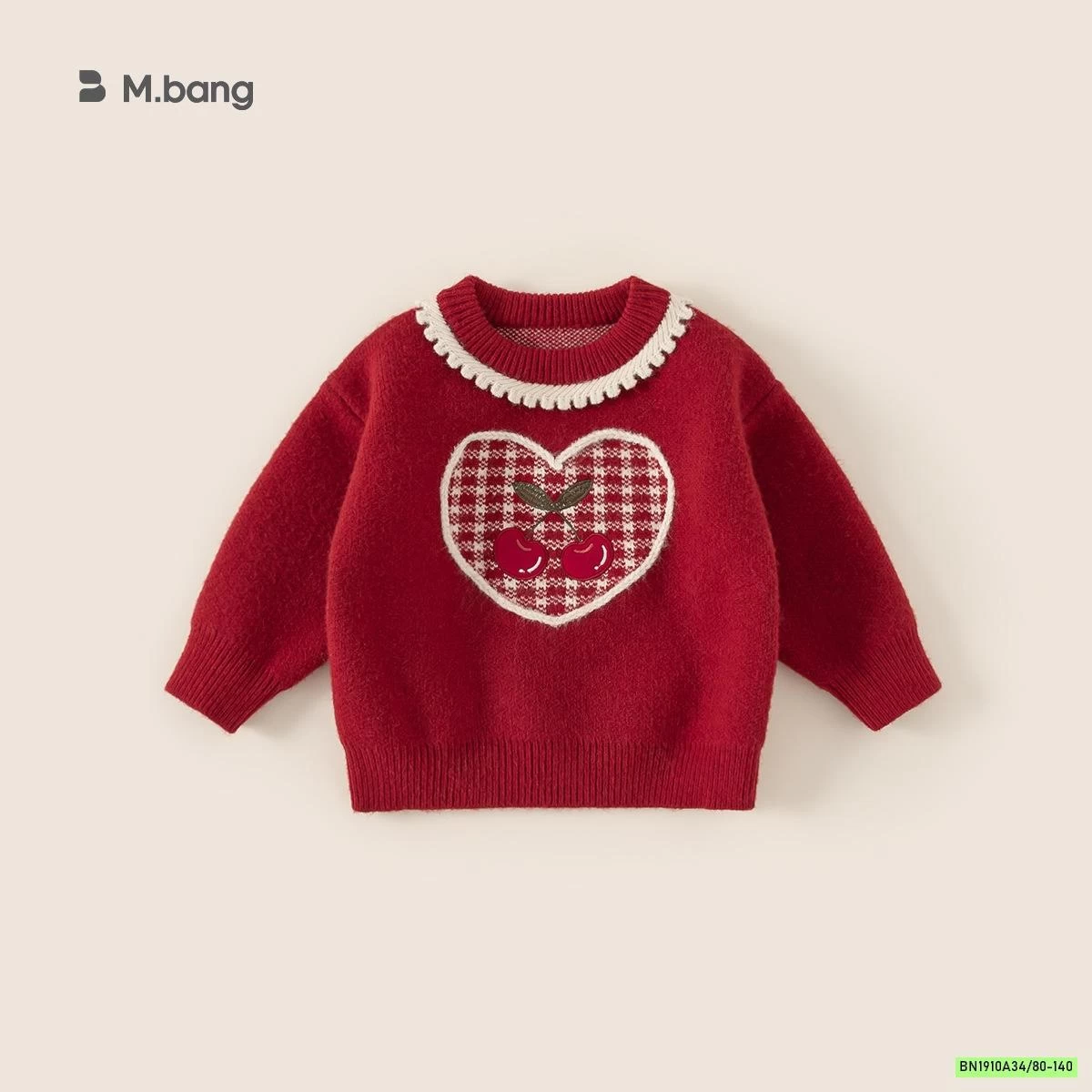 ÁO LEN ĐỎ TRÁI TIM MBANG