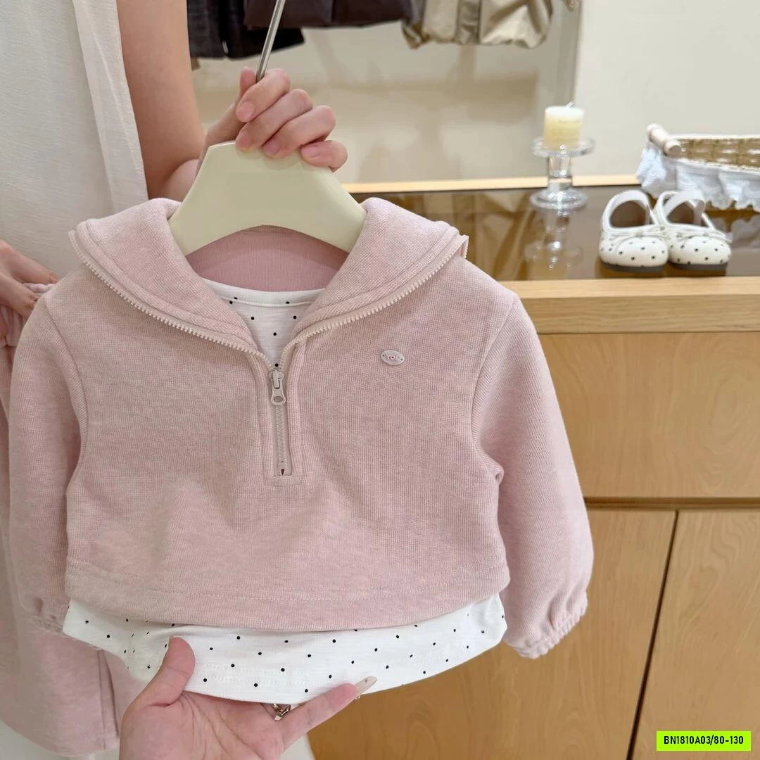 SÉT NỈ HỒNG CỔ KHÓA NINGLI