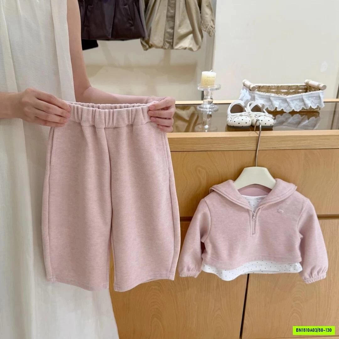SÉT NỈ HỒNG CỔ KHÓA NINGLI