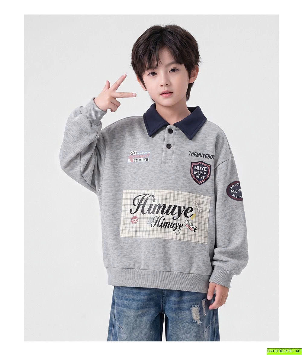 ÁO NỈ THỂ THAO CỔ POLO