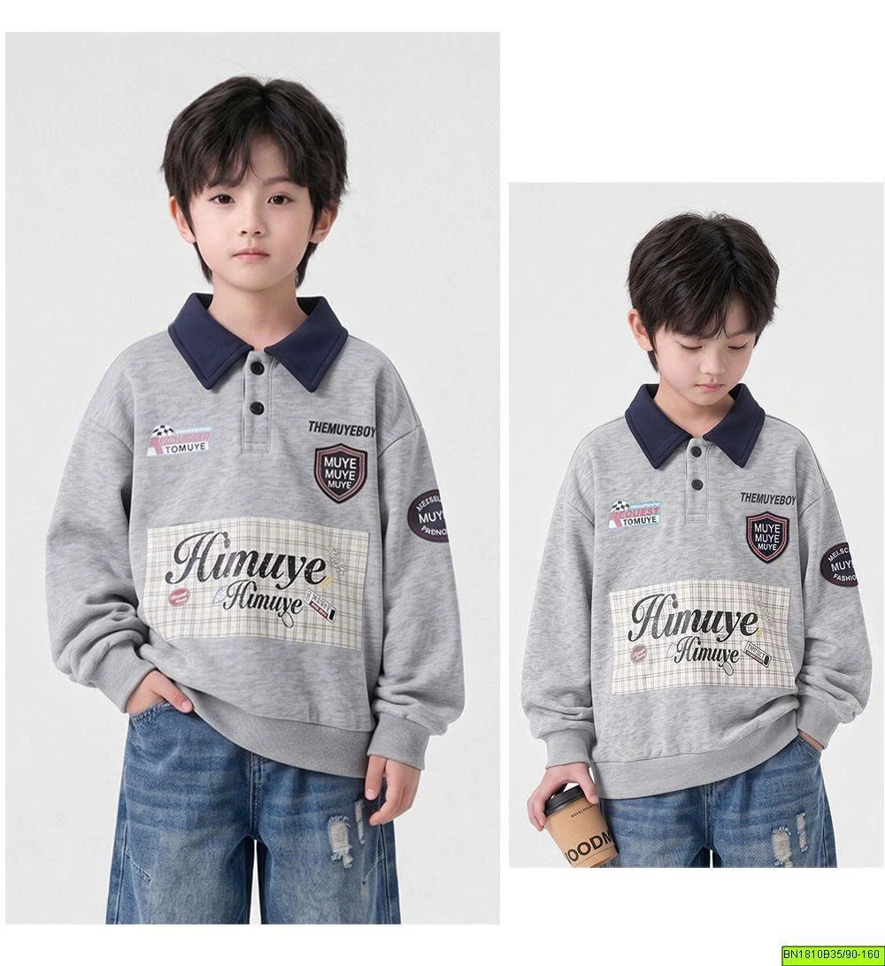 ÁO NỈ THỂ THAO CỔ POLO