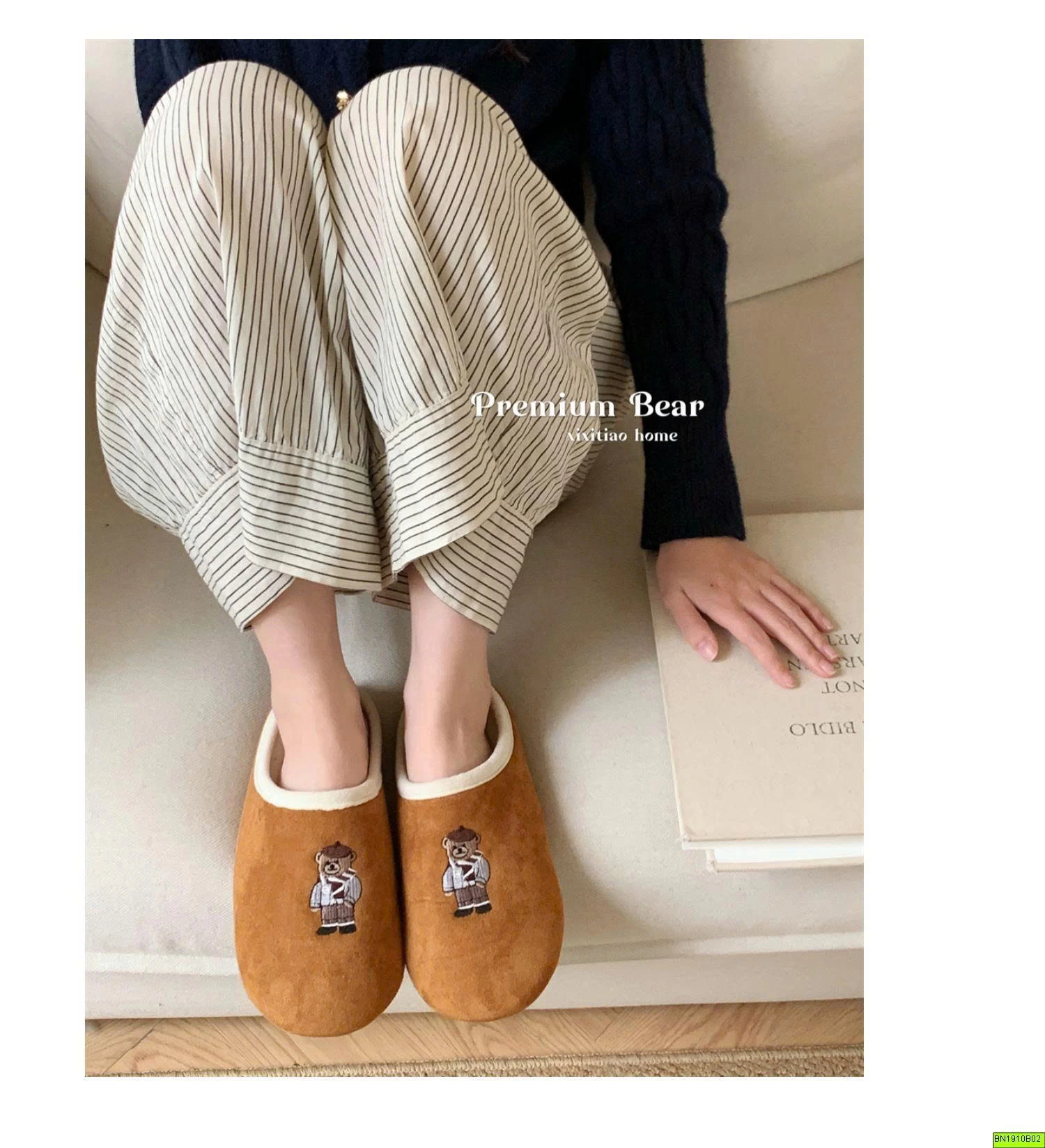 SỤC ĐI TRONG NHÀ THÊU GẤU