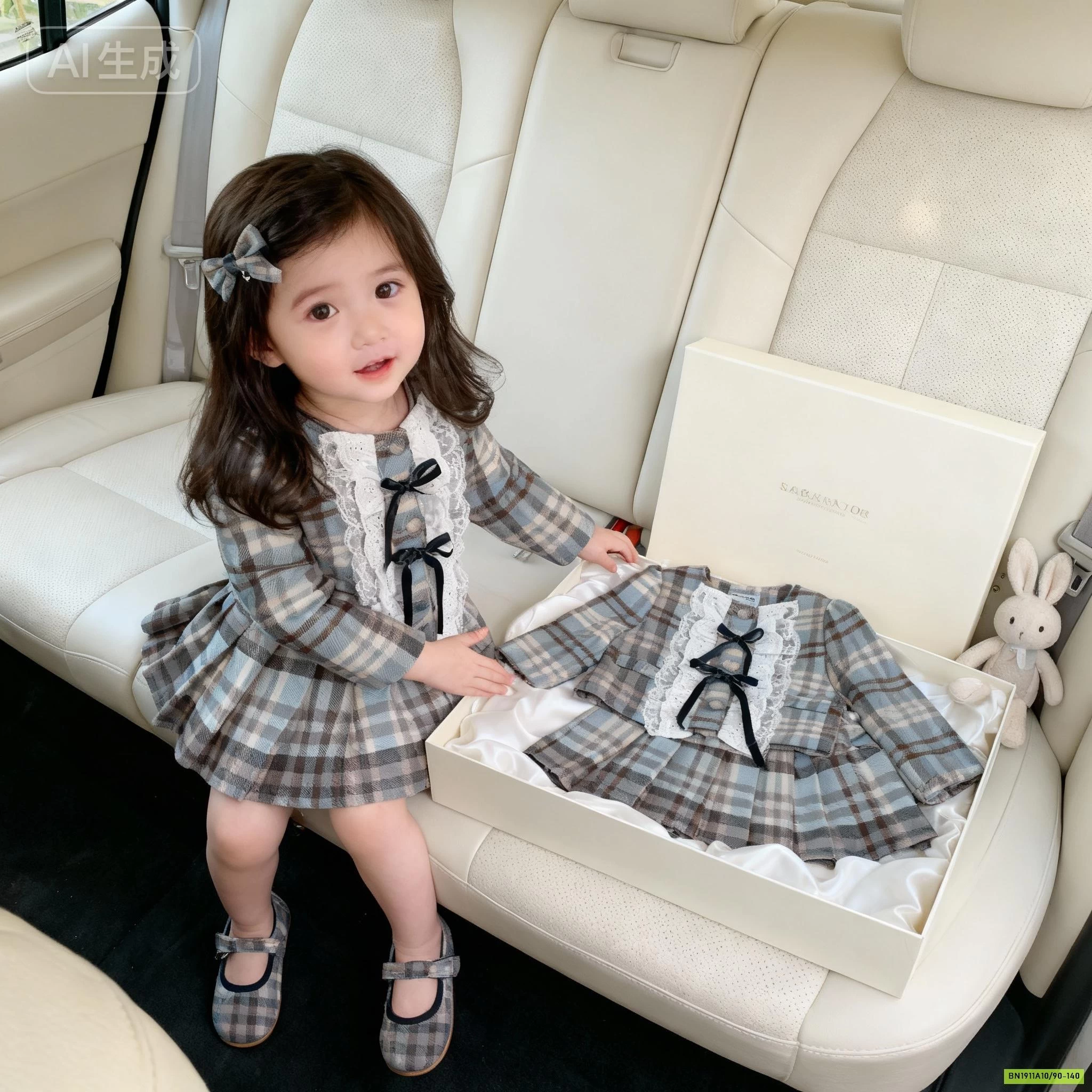 SÉT VÁY CAR CHÂN VÁY XẾP LY