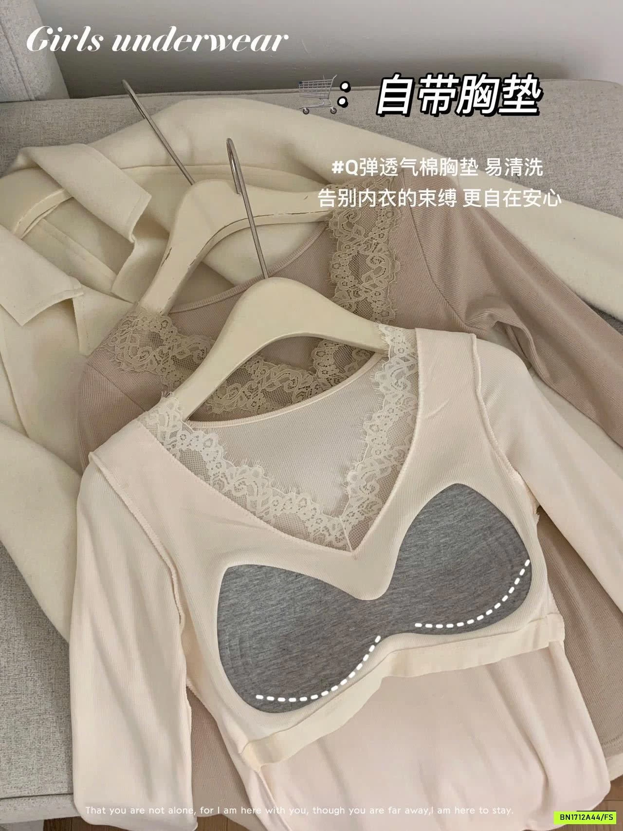 ÁO GIỮ NHIỆT CỔ REN