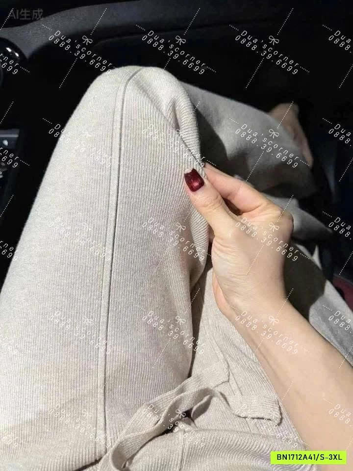 QUẦN LEN SUÔNG GÂN TRƯỚC