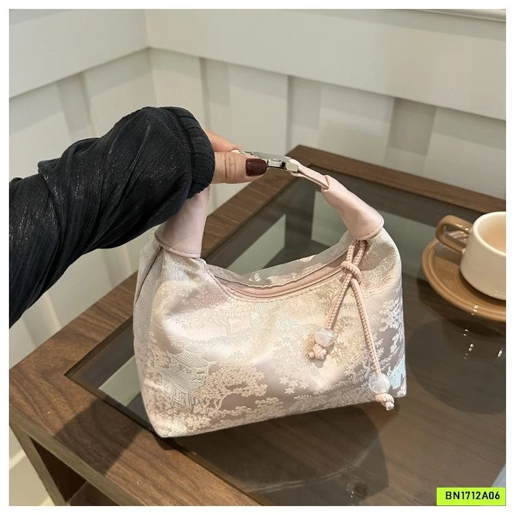 TÚI XÁCH MINI CẦM TAY THÊU CỔ TRANG