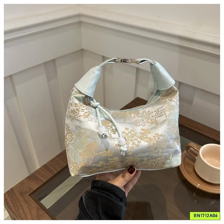 TÚI XÁCH MINI CẦM TAY THÊU CỔ TRANG