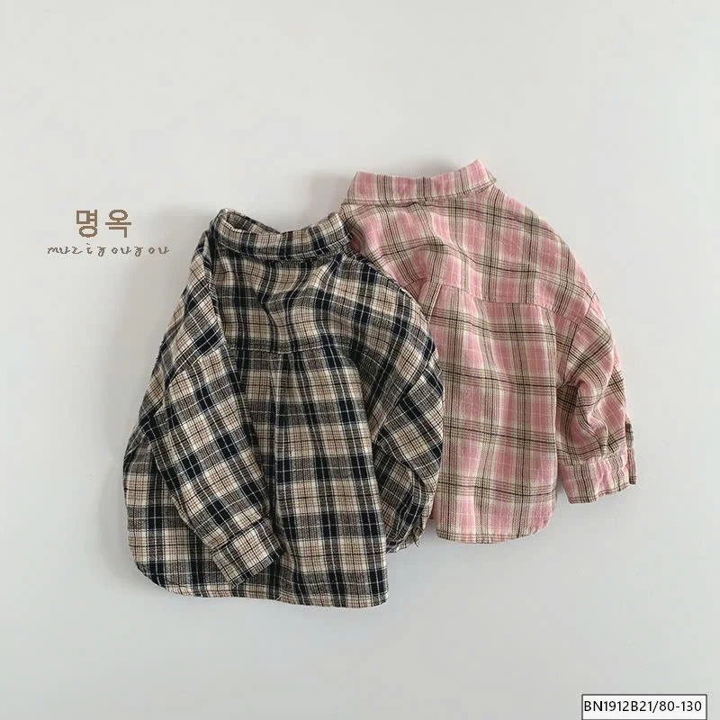 ÁO SƠ MI CARO HÀN QUỐC