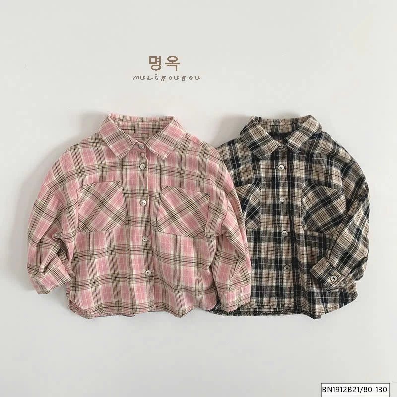 ÁO SƠ MI CARO HÀN QUỐC