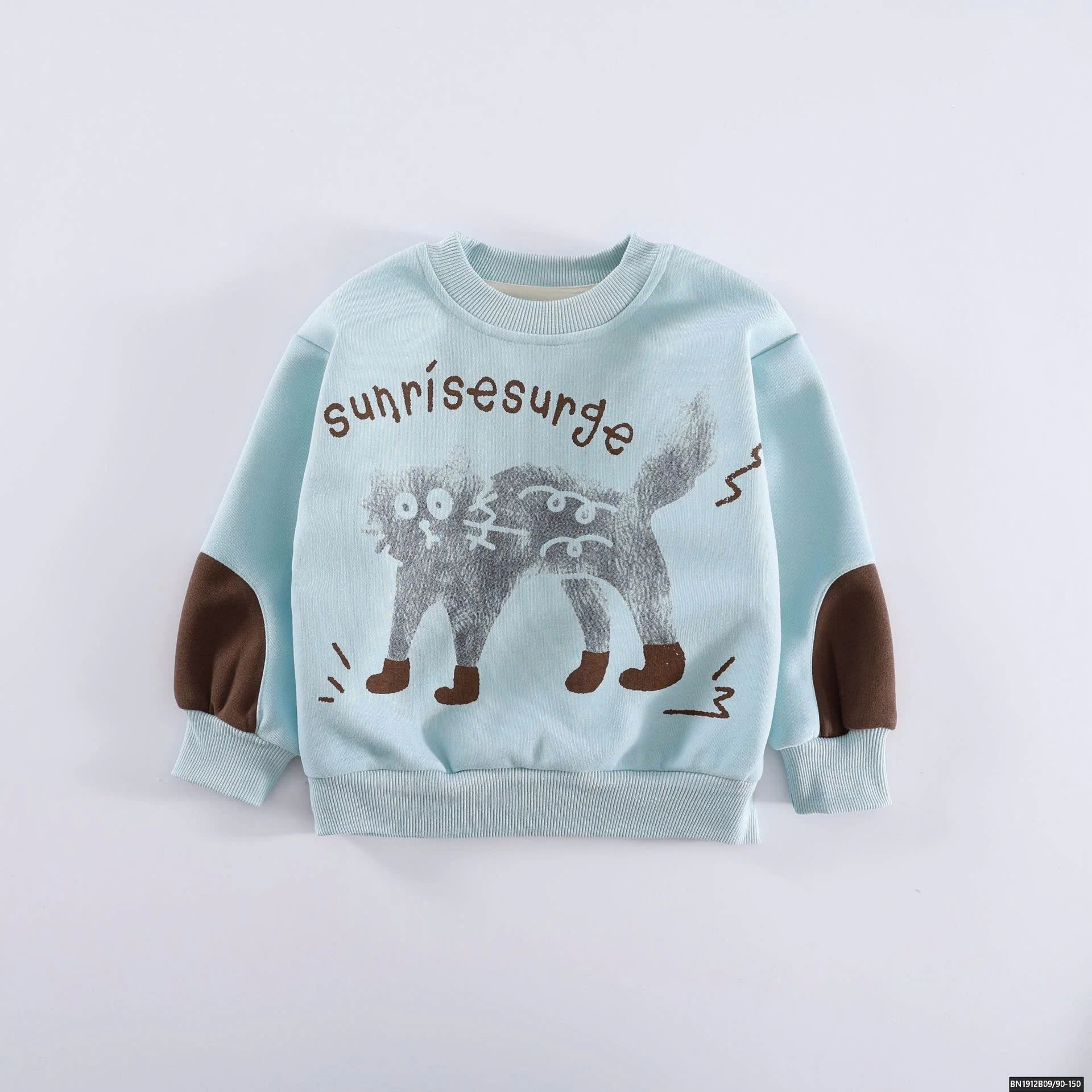 ÁO  NỈ  HÌNH MÈO  MẸ VÀ BÉ