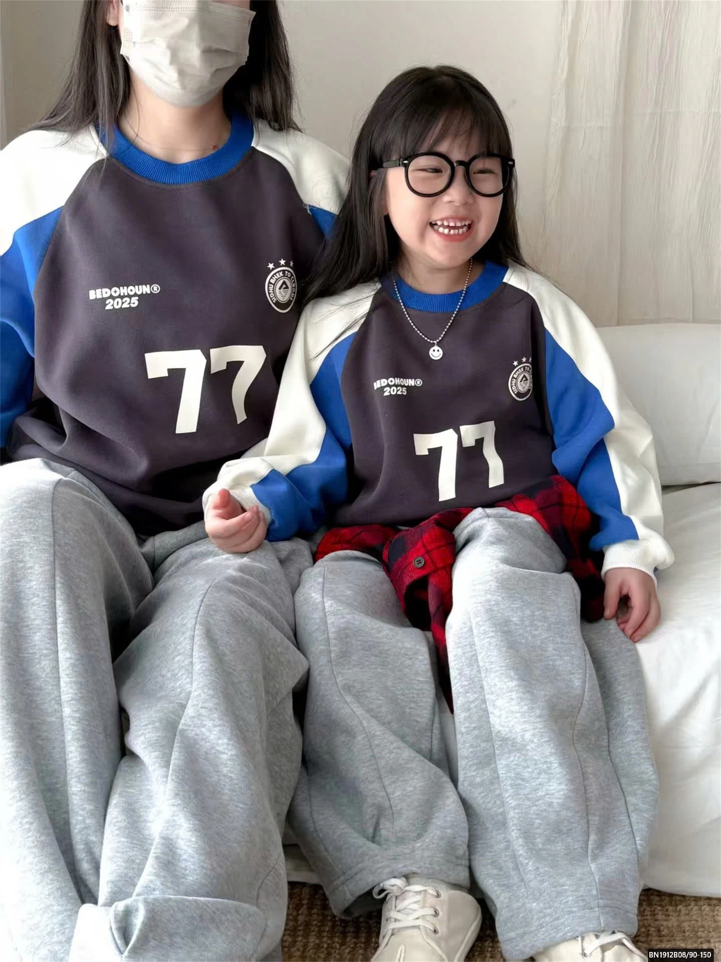 ÁO NỈ SỐ 77 MẸ VÀ BÉ