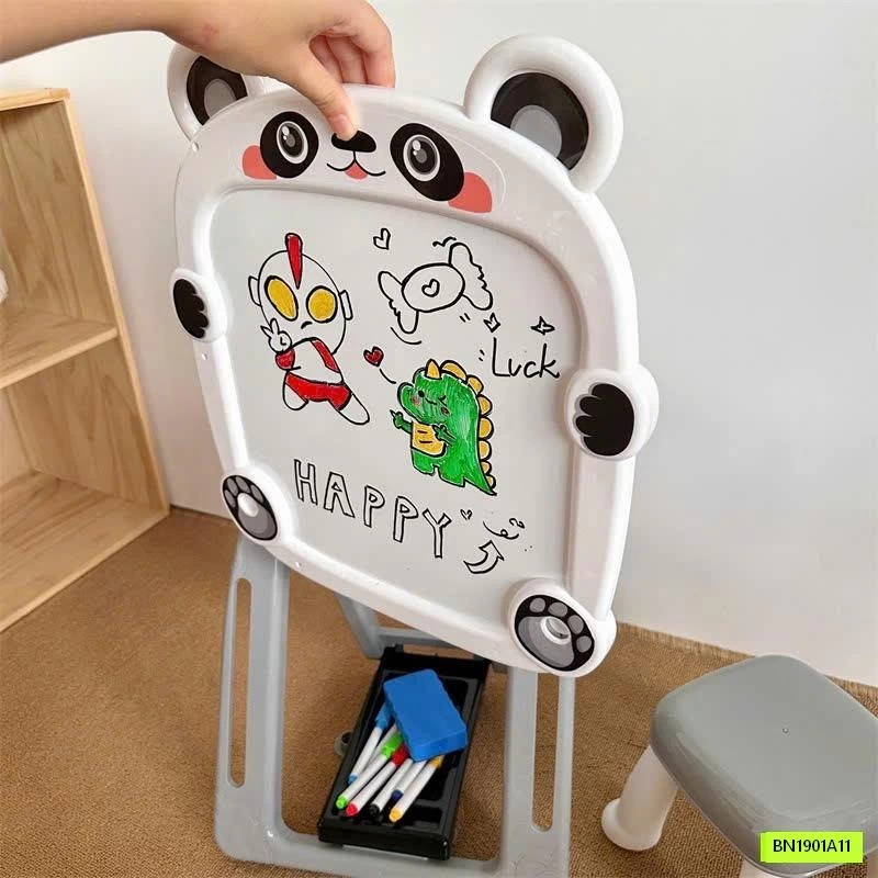 BẢNG VẼ 2 MẶT KÈM GHẾ CHO BÉ