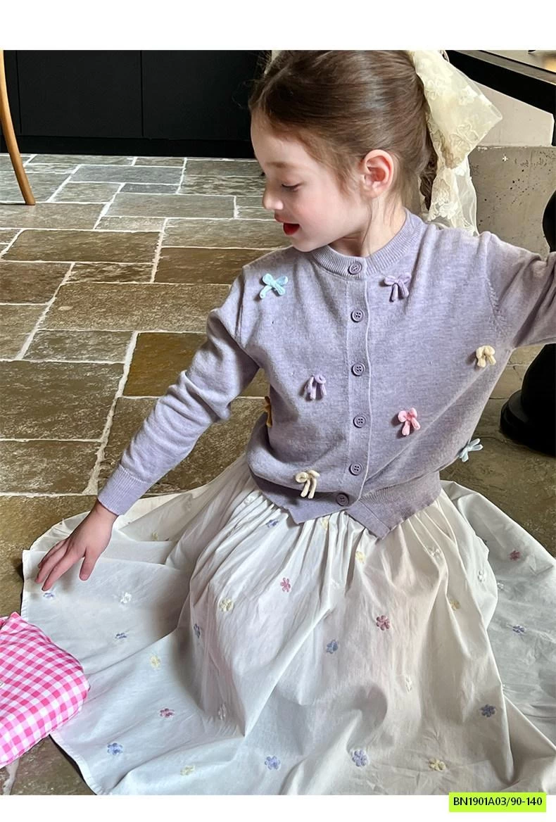 SÉT CARDIGAN TÍM MIX CV DÁNG DÀI