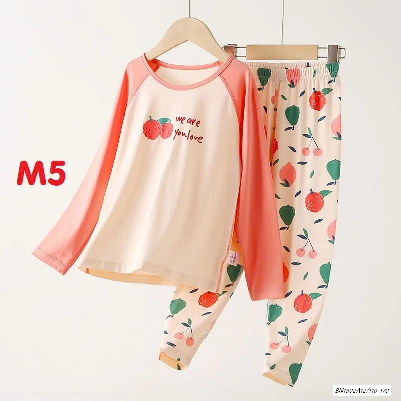 BỘ NGỦ THUN MỎNG PHỐI MÀU SZ ĐẠI