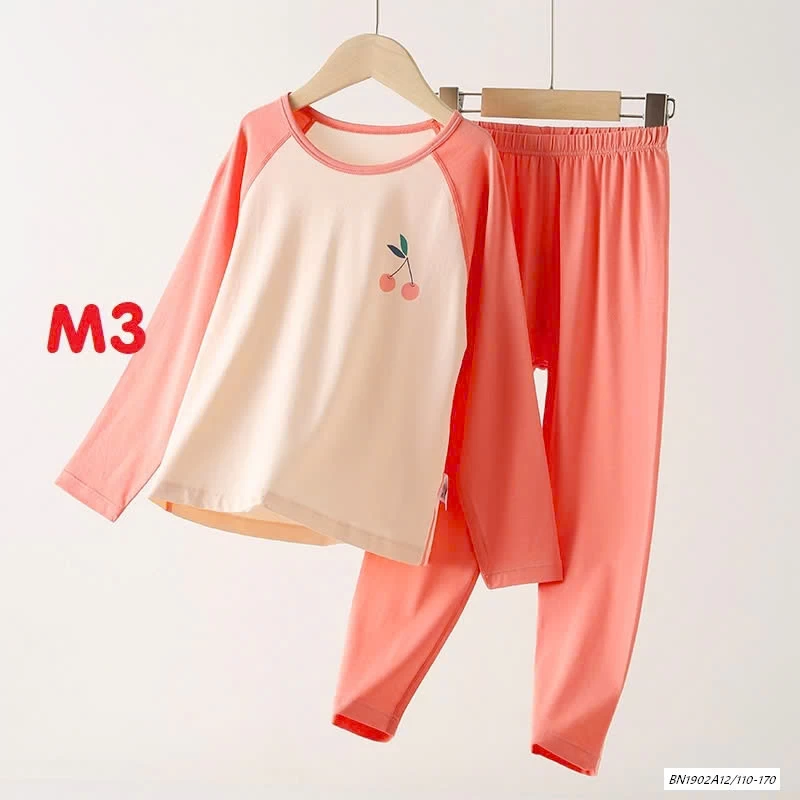 BỘ NGỦ THUN MỎNG PHỐI MÀU SZ ĐẠI