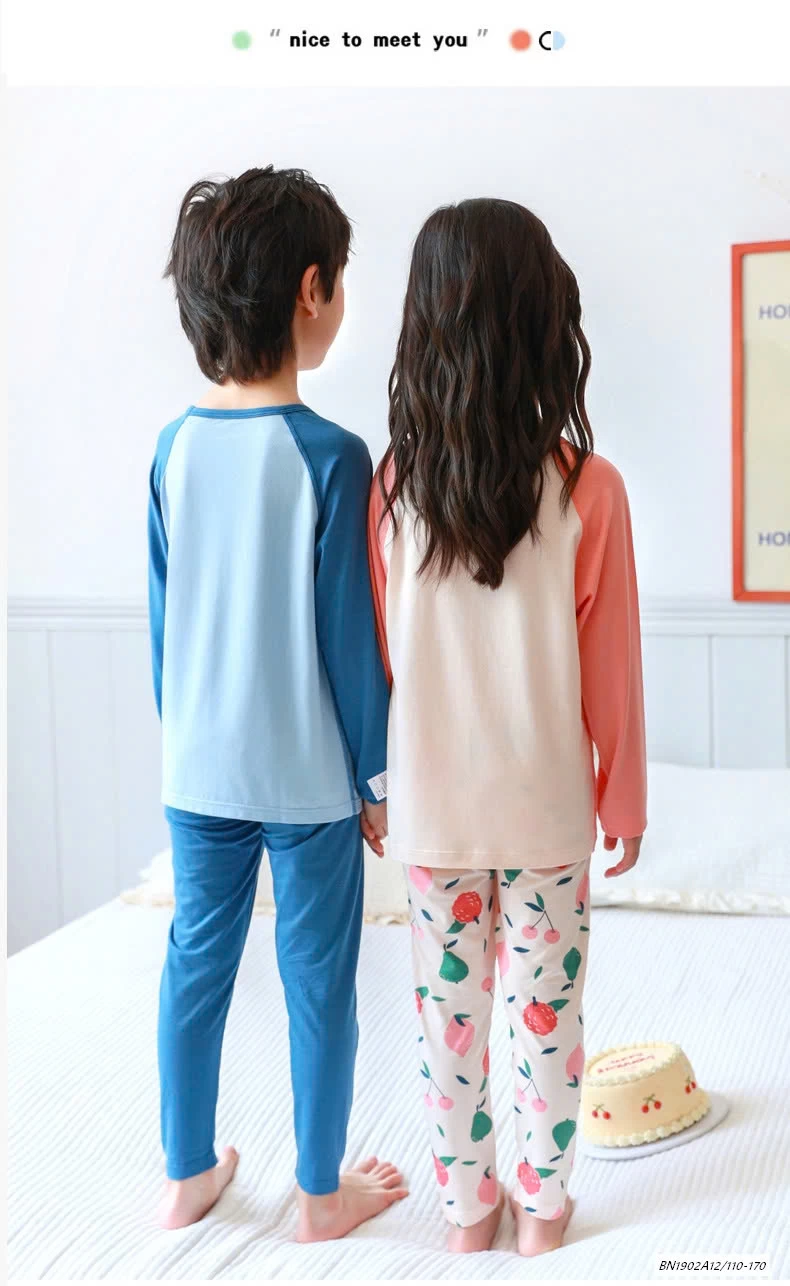 BỘ NGỦ THUN MỎNG PHỐI MÀU SZ ĐẠI